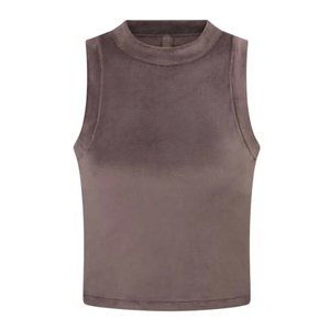 SKIMS Crew Neck Velour Tank